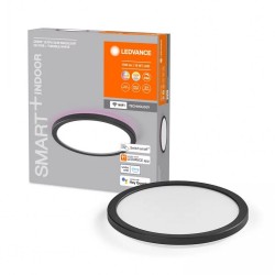 Plafoniera LED inteligenta 19W Ledvance Smart+ WiFi Orbis Ultra Slim Backlight 235mm dimabila RGB + TW compatibil Amazon Alexa si Google Assistant IP20