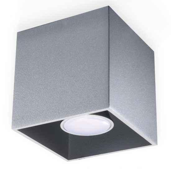 Plafoniera Quad 1 Gri