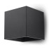 Aplica De Perete Quad 1 Negru