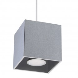 Lampa Suspendata Quad 1 Gri