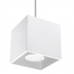 Lampa Suspendata Quad 1 Alb