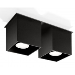 Plafoniera Quad 2 Negru