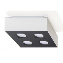 Plafoniera Mono 4 Alb
