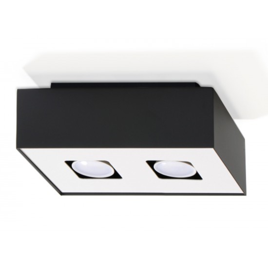 Plafoniera Mono 2 Negru