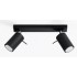 Plafoniera Ring 2 Negru