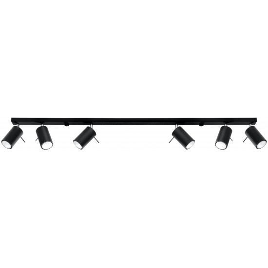Inel Plafoniera 6L Negru