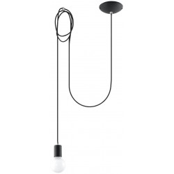 Lampa Suspendata Edison 1 Neagra
