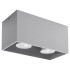 Plafoniera Quad Grey