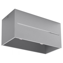 Plafoniera Lobo 2 Grey
