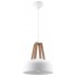 Pendul Casco White/Natural Wood