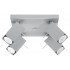 Lustra Merida 4 Grey
