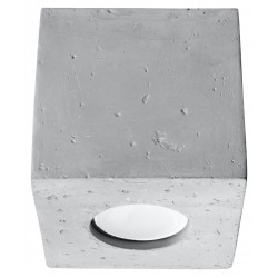 Plafoniera Quad Beton