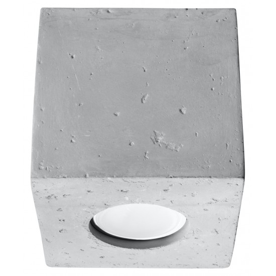 Plafoniera Quad Beton