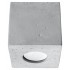 Plafoniera Quad Beton