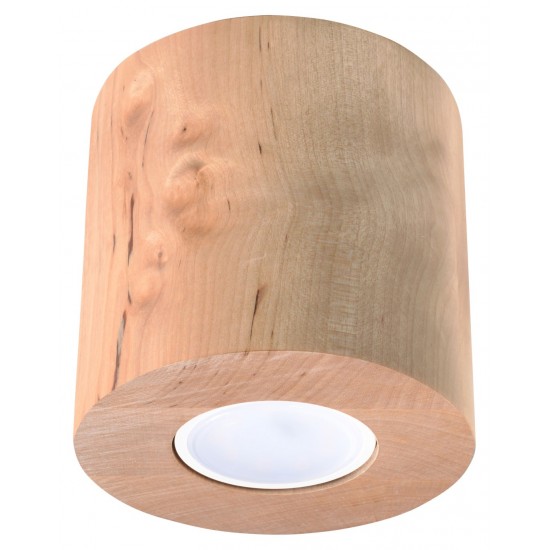 Plafoniera Orbis Wood