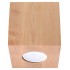 Plafoniera Quad Wood