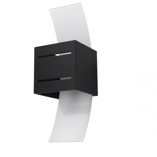 Lampa de perete LORETO neagra