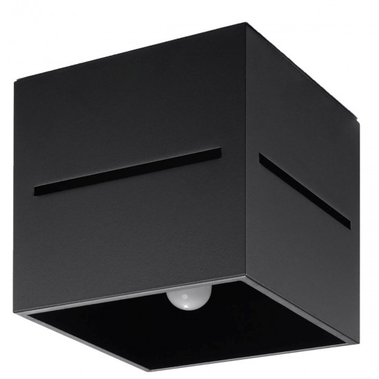 Plafoniera LOBO neagra