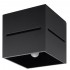Plafoniera LOBO neagra