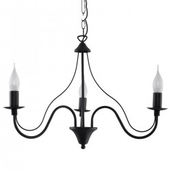 Candelabru MINERWA 3 negru