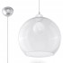 Lampa suspendata BALL transparenta