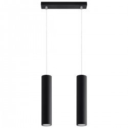 Lampa suspendata LAGOS 2 neagra