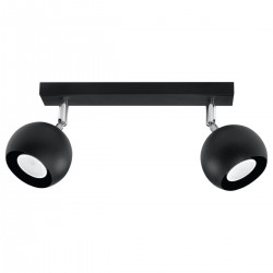Plafoniera OCULARE 2 neagra