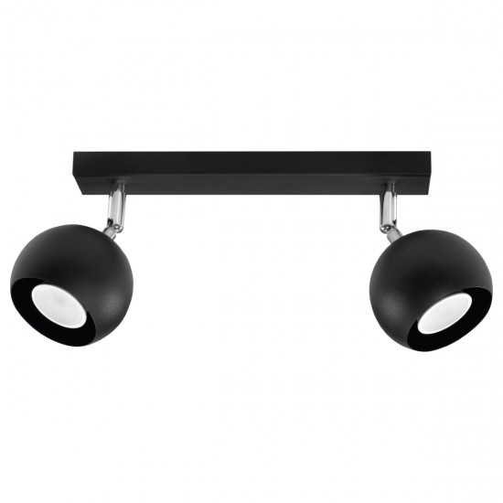 Plafoniera OCULARE 2 neagra