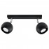 Plafoniera OCULARE 2 neagra