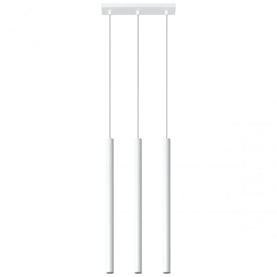 Lampa suspendata PASTELO 3 alb