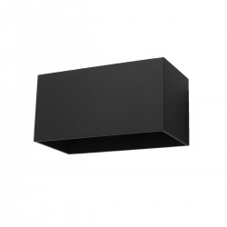 Lampa de perete QUAD MAXI neagra