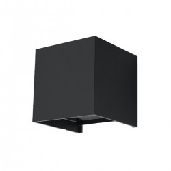 Aplica de perete LUCA LED negru IP54