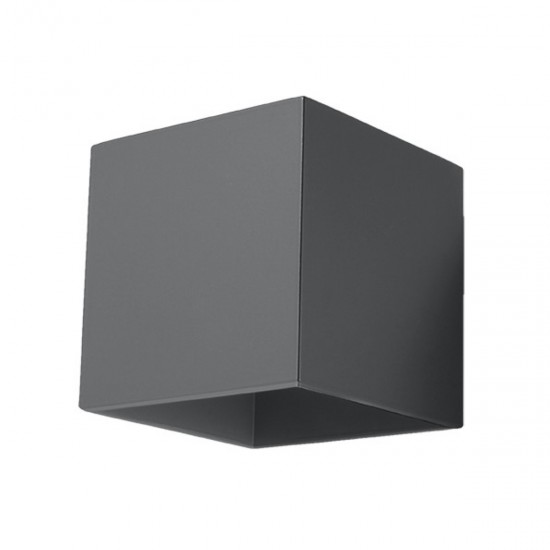 Aplica de perete QUAD 1 antracit