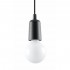 Lampa suspendata DIEGO 1 neagra