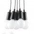 Lampa suspendata DIEGO 5 neagra