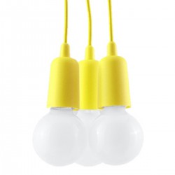 Lampa suspendata DIEGO 3 galbena