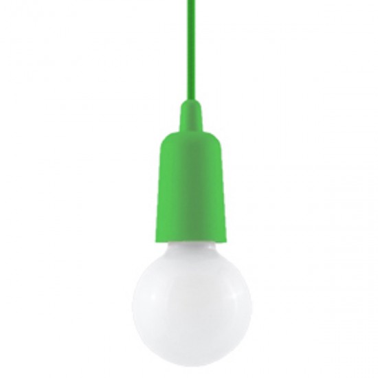 Lampa suspendata DIEGO 1 verde
