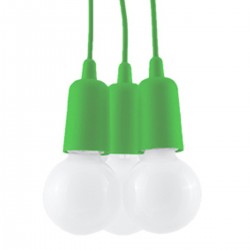 Lampa suspendata DIEGO 3 verde