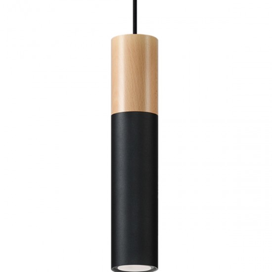 Lampa suspendata PABLO neagra