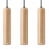Lampa suspendata LINO 3 lemn