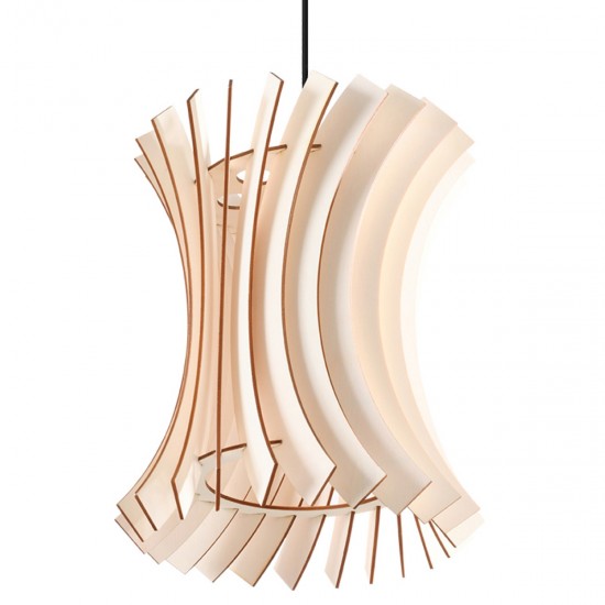Lampa suspendata ORIANA lemn
