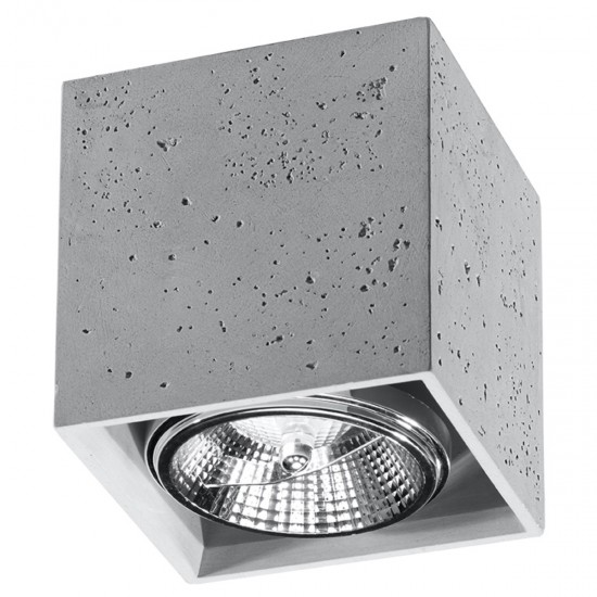 Plafoniera VALDE beton
