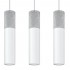 Lampa suspendata BORGIO 3L alb