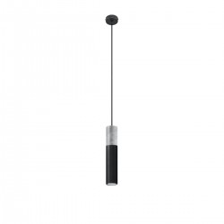 Lampa suspendata BORGIO 1 neagra