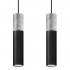 Lampa suspendata BORGIO 2 neagra