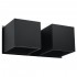 Lampa de perete QUAD 2 neagra