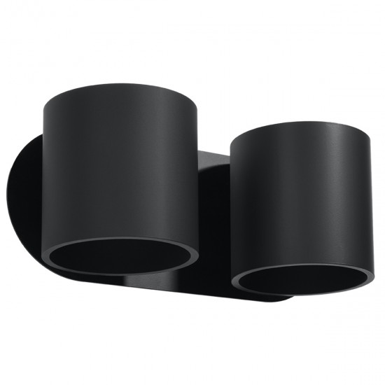 Lampa de perete ORBIS 2 neagra