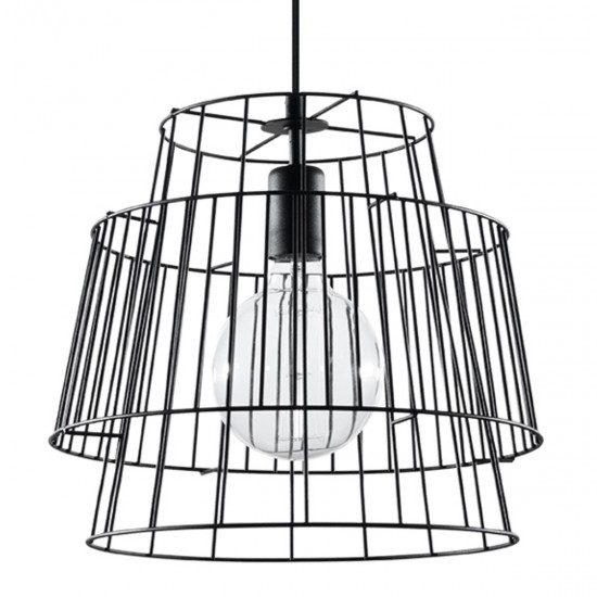 Lampa suspendata GATE neagra