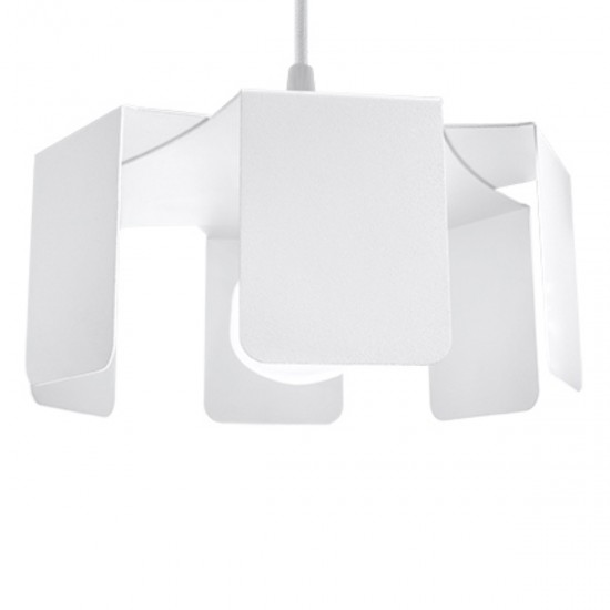 Lampa suspendata TULIP alba