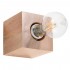 Lampa de perete ARIZ lemn natural